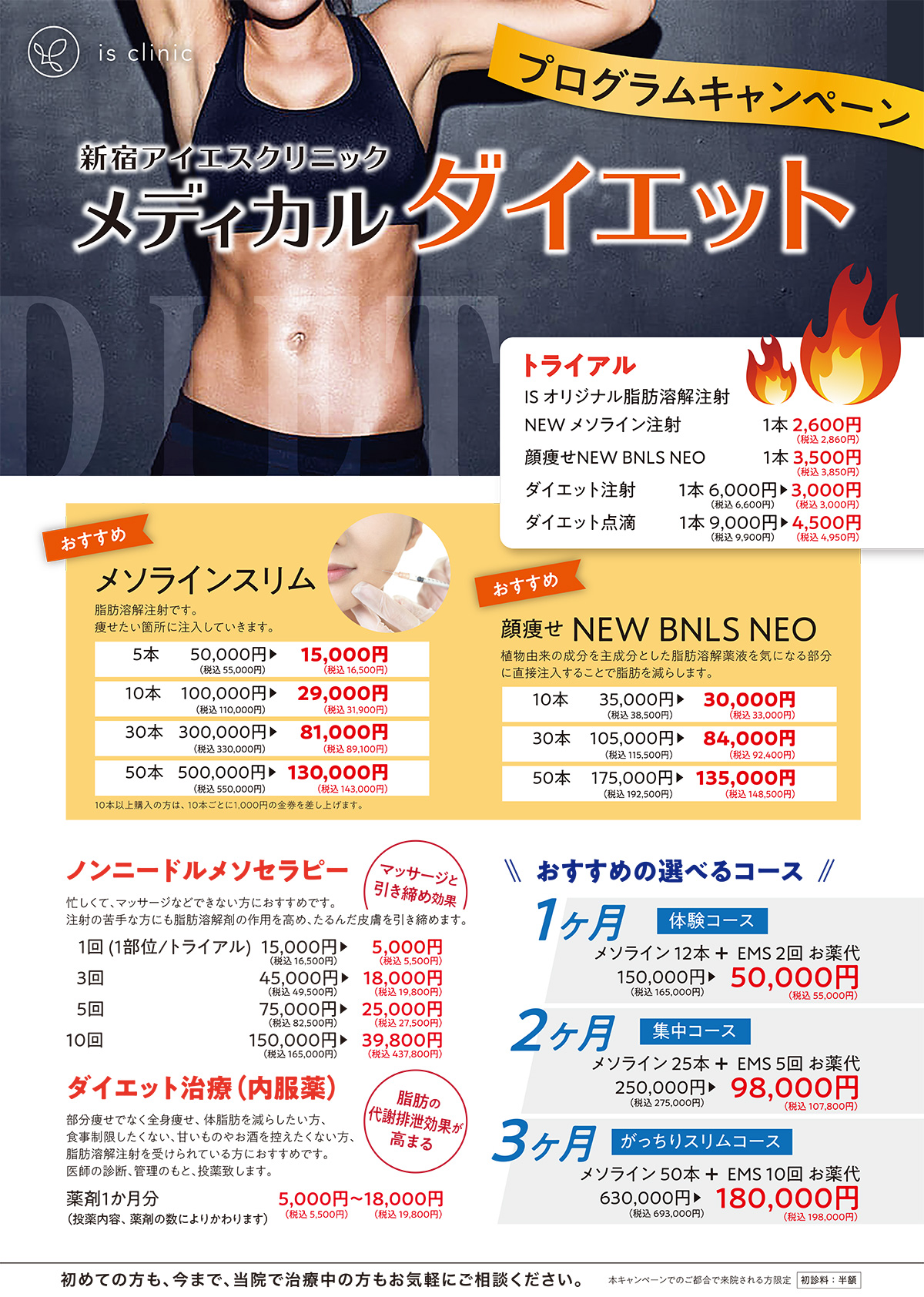 脂肪溶解注射 Bnls Neo アイエスクリニック新宿東口院 医療レーザー脱毛 美肌治療 アートメイク